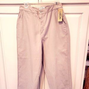 NWT Womens Cherokee Khaki Pants Size 12